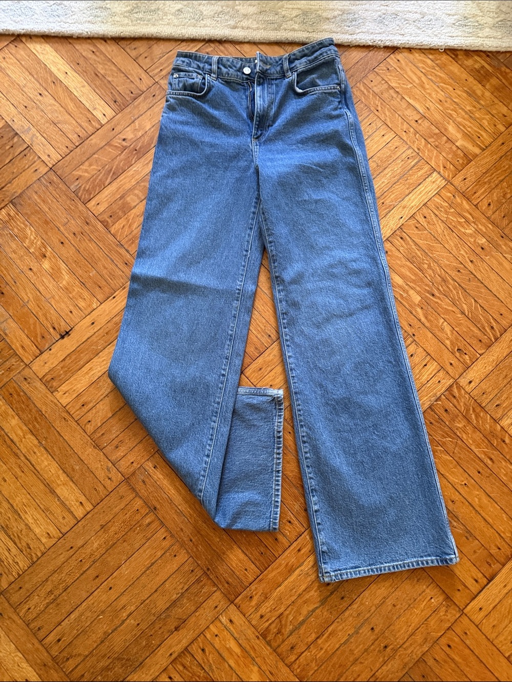 Sézane 70s Trousers Jeans – Denim Blue – EU 36 / US 4 – Worn Once - Picture 5 of 6